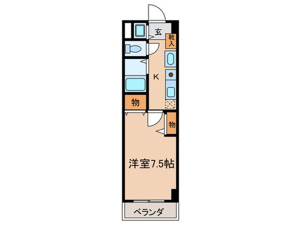 メゾン・プレジ－ルの物件間取画像